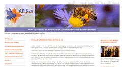Desktop Screenshot of apis-ev.de